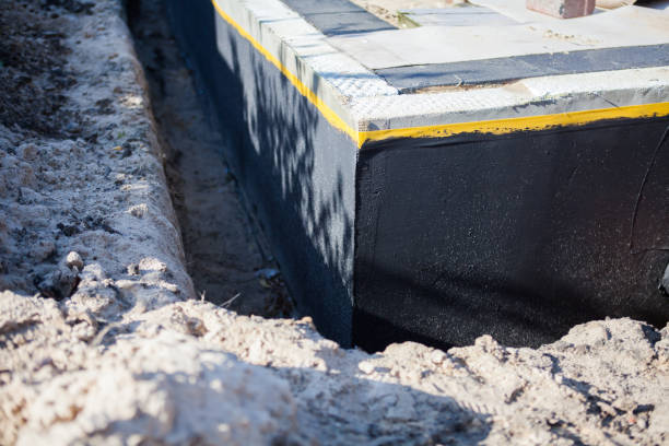 Professional Crawl Space Encapsulation technician working in Boonton, NJ